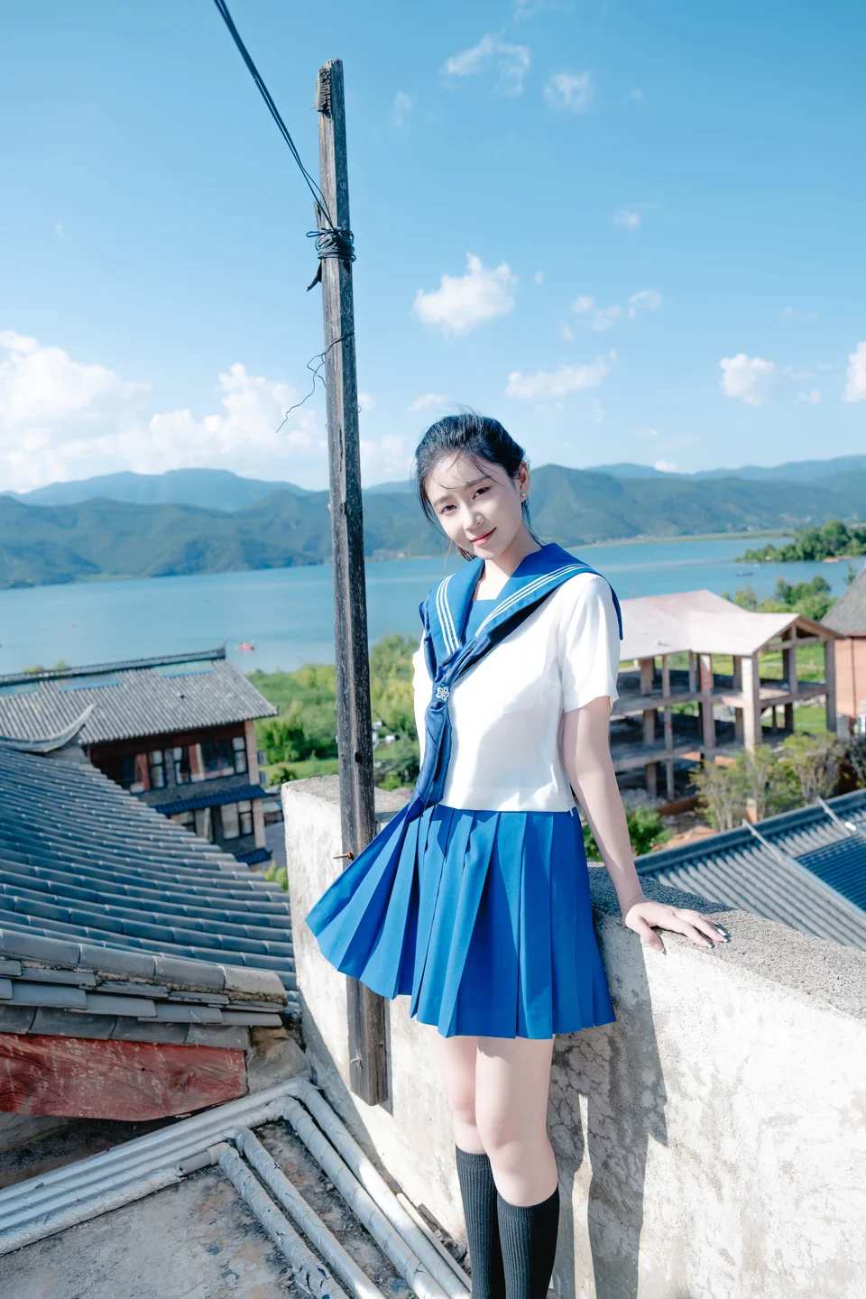 年年 - 泡沫之夏JK [78P-385MB] tg@simisebaisi 【丝足阁】047.webp